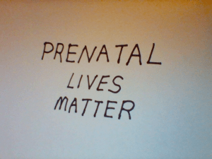 prenatal lives matter