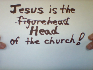 Jesus Head not figurehead
