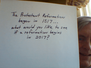 protestant reformation and me