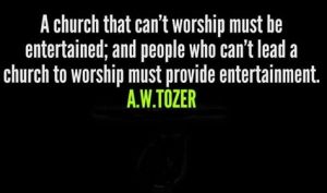 church Tozer quote