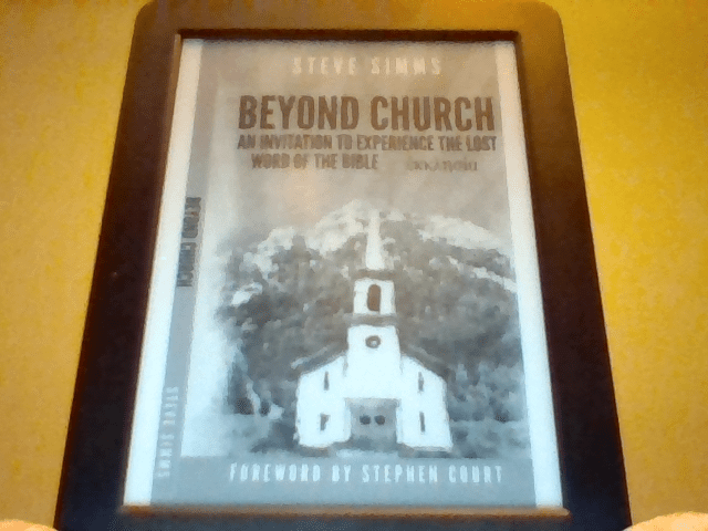 beyond church kindle 2