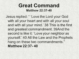 2 great commandments