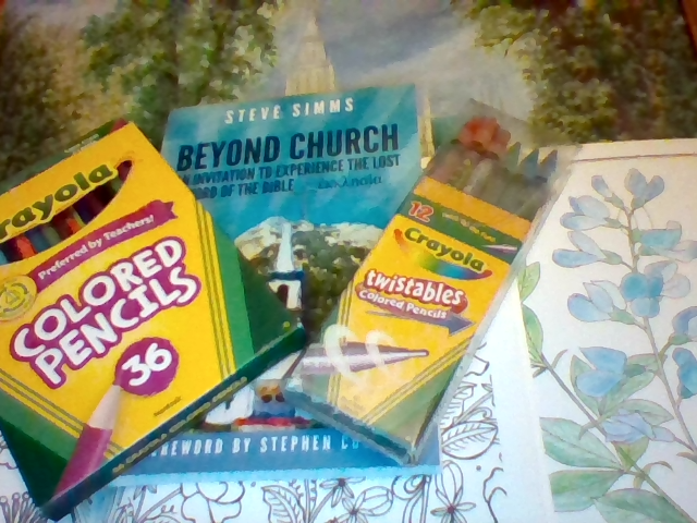 color outside the church