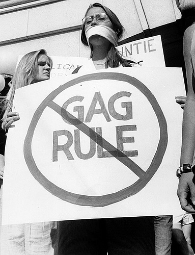gag rule