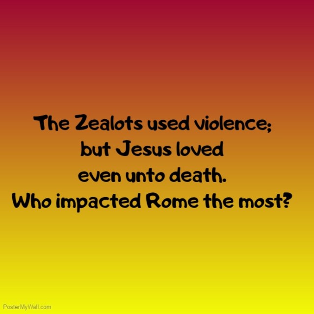 nonviolence Zealots