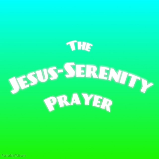 Serrenity prayer