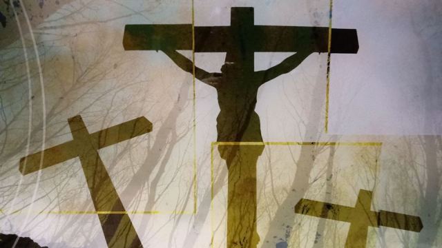 Jesus crosses