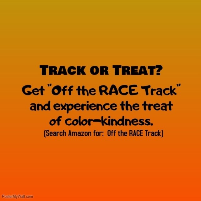 Off the race track -- track or treat